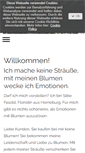 Mobile Screenshot of bluetenzauber-horneburg.de